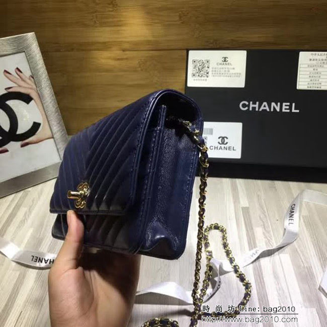 香奈兒CHANEL V982新款新顏色專櫃品質羊皮鏈條小包 DSC1254